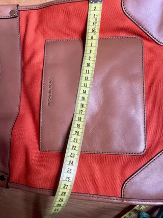 Bolso Michael Kors Piel Naranja Vintage