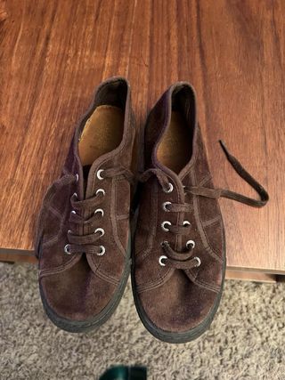 Scarpe in pelle scamosciata per bambini