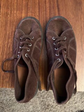 Scarpe in pelle scamosciata per bambini