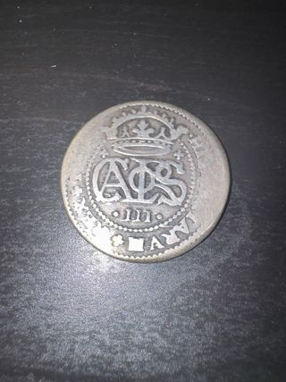 Moneda Carlos III Pretendiente