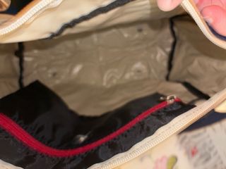 Bolsa Deporte Viaje fun&basics Beige/Azul