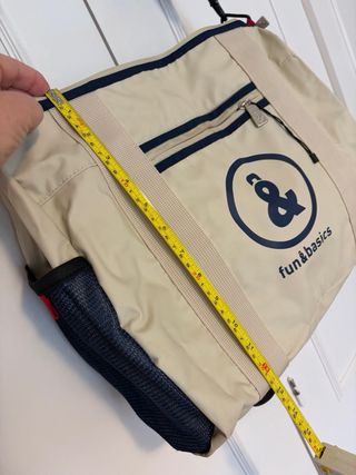 Bolsa Deporte Viaje fun&basics Beige/Azul