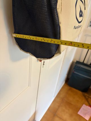 Bolsa Deporte Viaje fun&basics Beige/Azul