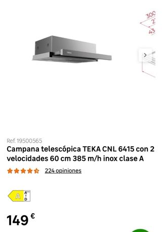 Campana extractora