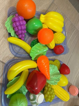 Cocinita de madera Woomax con accesorios