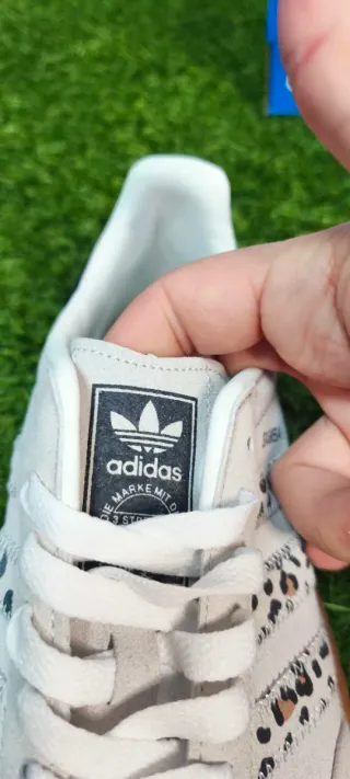Adidas Sambae Leopard Off White