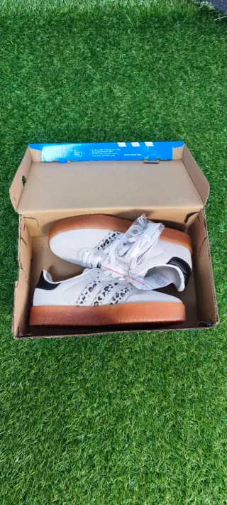 Adidas Sambae Leopard Off White