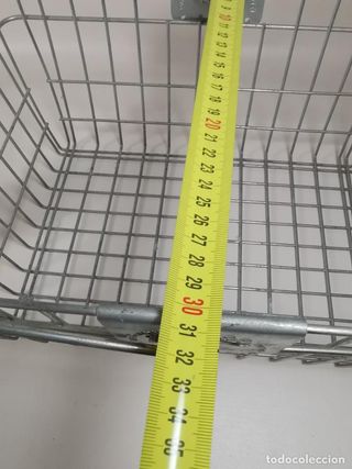 Cesta Metálica Industrial Antigua MEB