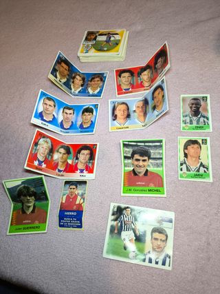 Lote Retro Tazos, Cromos Liga, Bollycao 90s