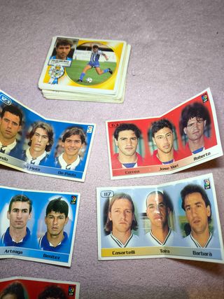 Lote Retro Tazos, Cromos Liga, Bollycao 90s