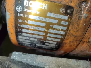 Generador Bosch Estandar Militar