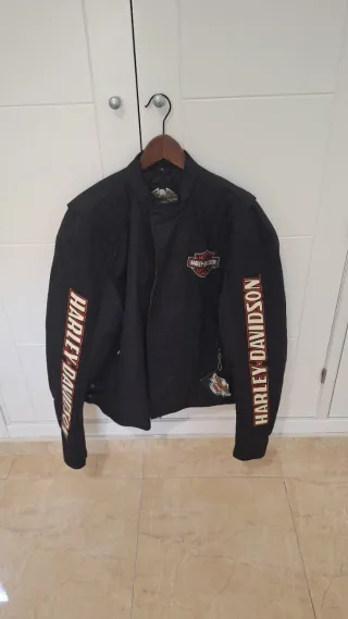 Chaqueta Harley-Davidson Negra Nueva