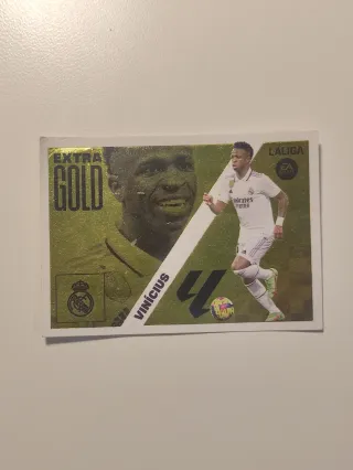 Cromo Vinícius Extra Gold Adrenalyn XL 23/24