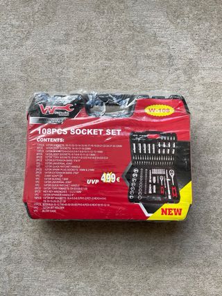 Maletín de herramientas 108 piezas