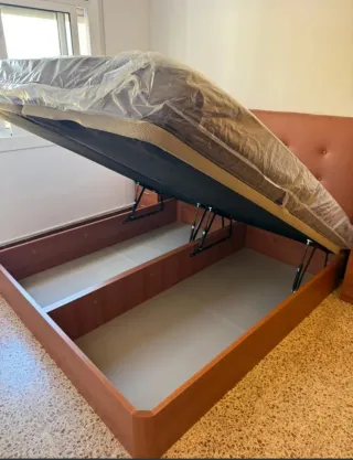 Canapé abatible y colchón