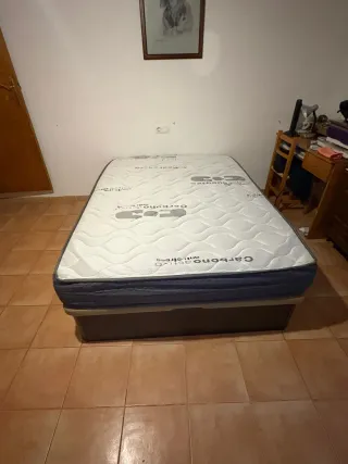 Canapé abatible y colchón