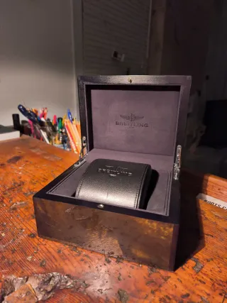 Estuche Breitling Madera Original