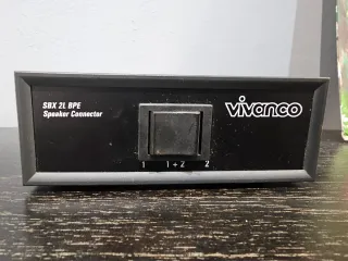 Conmutador Audio Vivanco SBX 2L BPE