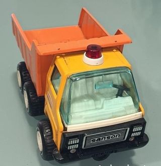 CAMION DE CHAPA ACERO RICO - SANSON BRAVO -  24 cm