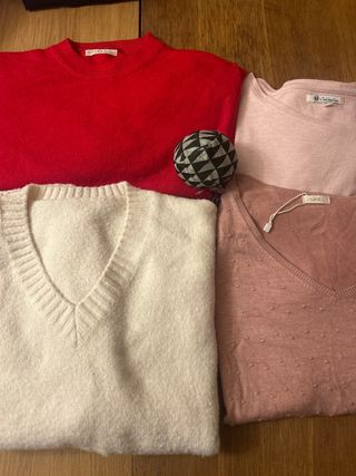 Lote 4 jerséis talla L