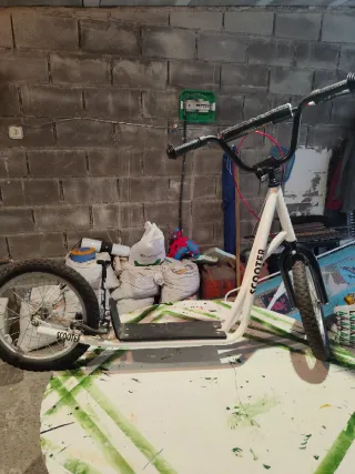 Patín Scooter Blanco