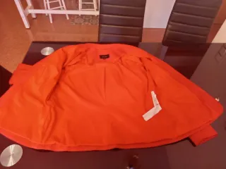 Chaqueta Roja Texturizada