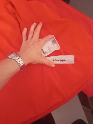 Chaqueta Roja Texturizada