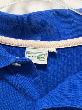 Polo Lacoste Azul Clásico