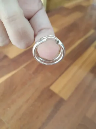 Pendientes Aro Plateados