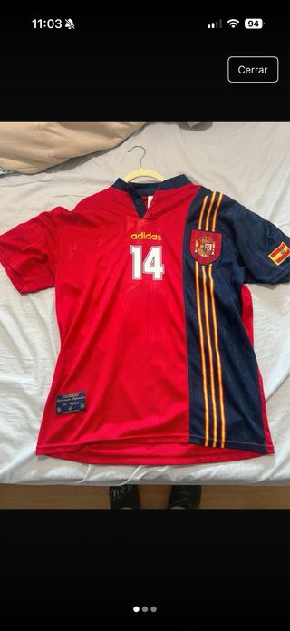 Camiseta Selección Española ORIGINAL Adidas TallaL