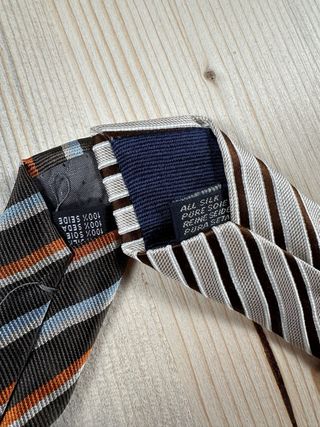 Set 2 cravatte in seta – Paolo Della Vigna & Corne