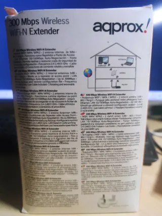 Repetidor WiFi aqprox! 300Mbps appRP01