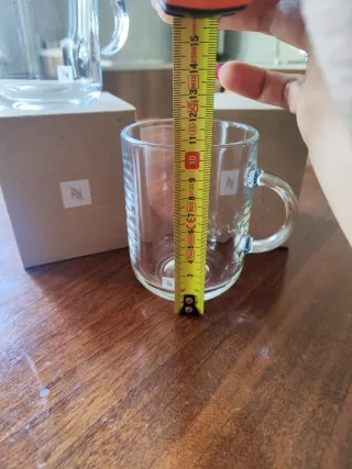 2 Tazze Vetro Nespresso