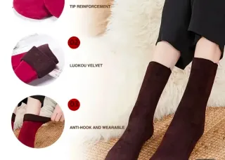 Calcetines polares térmicos talla única 6 colores