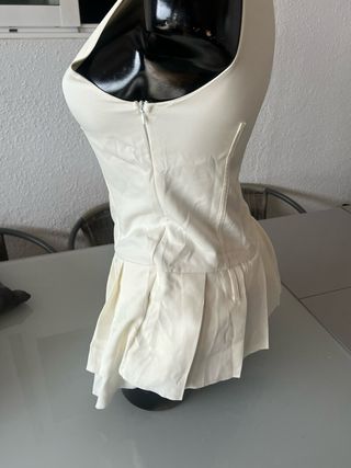 Vestido blanco mujer