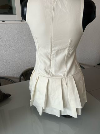 Vestido blanco mujer