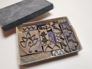 14 Sellos Troqueles Bordar Antiguos