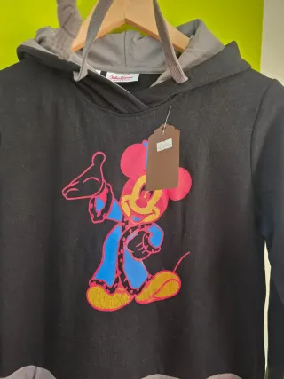 Vestido- Sudadera Mickey Talla 36/38.CON ETIQUETA