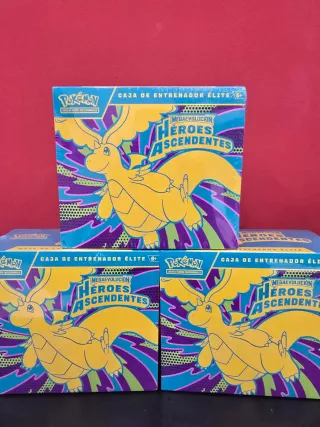 Caja Entrenador Élite Pokémon ETB Héroes Ascendent