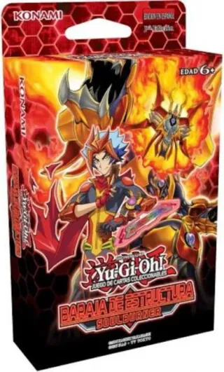 Deck Yu-Gi-Oh! Soulburner COMPLETO NM ESPAÑOL