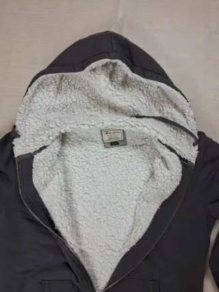 Felpa Champion zip cappuccio interno sherpa