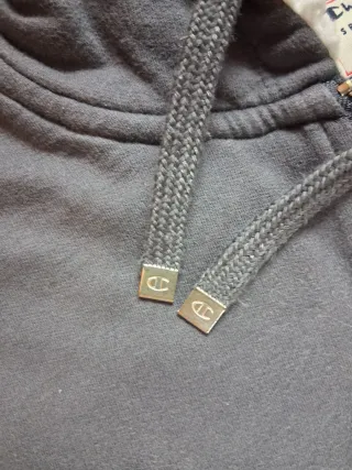 Felpa Champion zip cappuccio interno sherpa