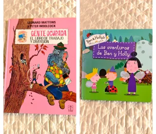 2 libros infantiles