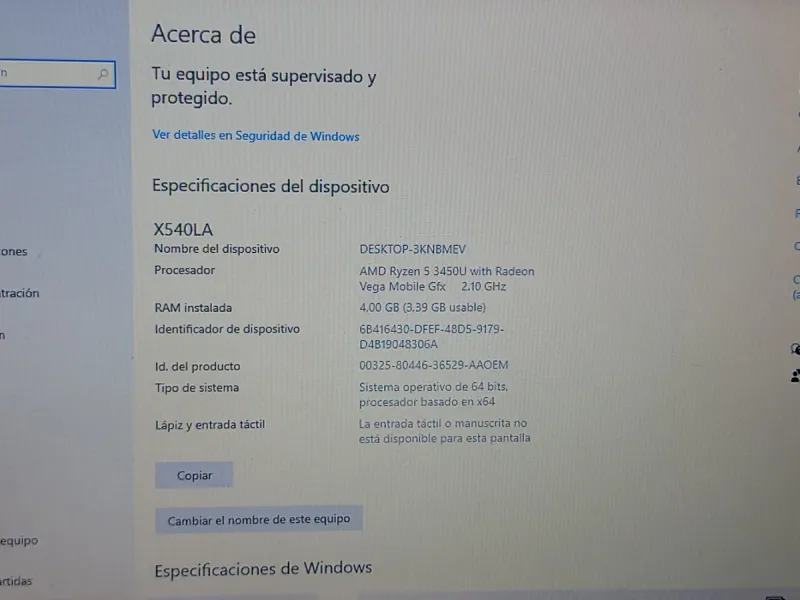 Dell Vostro 14 3000 Ryzen 5 3450U afbeelding 2