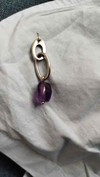 Pendientes Plata y Amatista