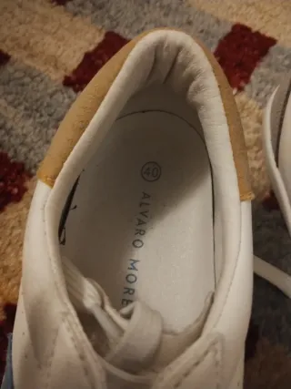 Sneakers bianche Álvaro Moreno per bambini