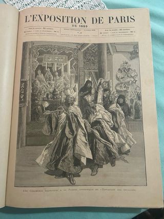L’Exposition de Paris de 1889 – 2 tomos vintage