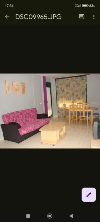 Piso en Benicarló frente al puerto.