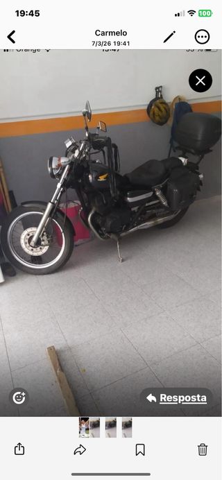 Honda Cruiser Negra Manual