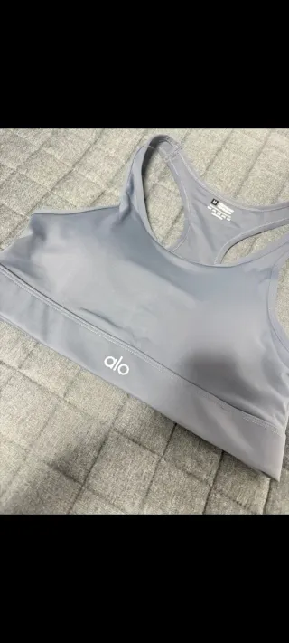 Top deportivo Alo gris